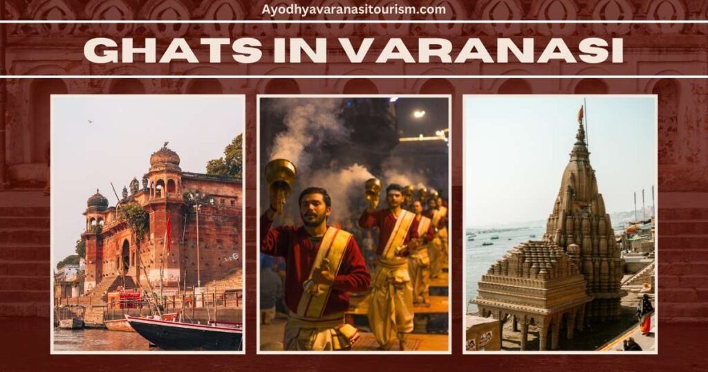 Ghats in Varanasi