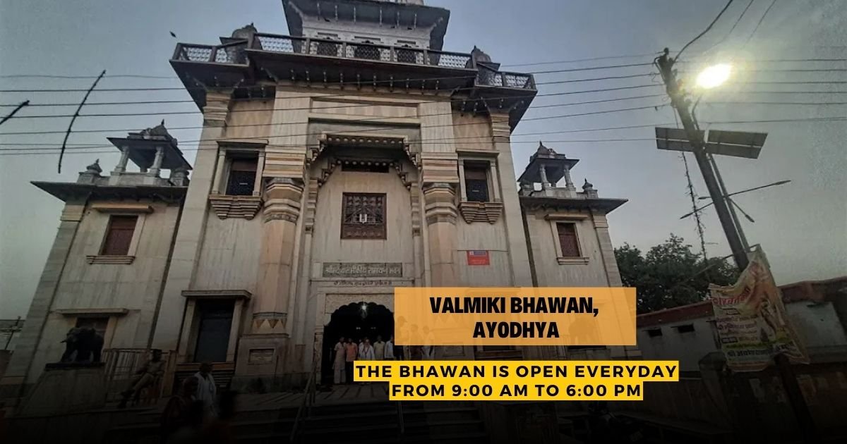 Valmiki Bhawan Timing