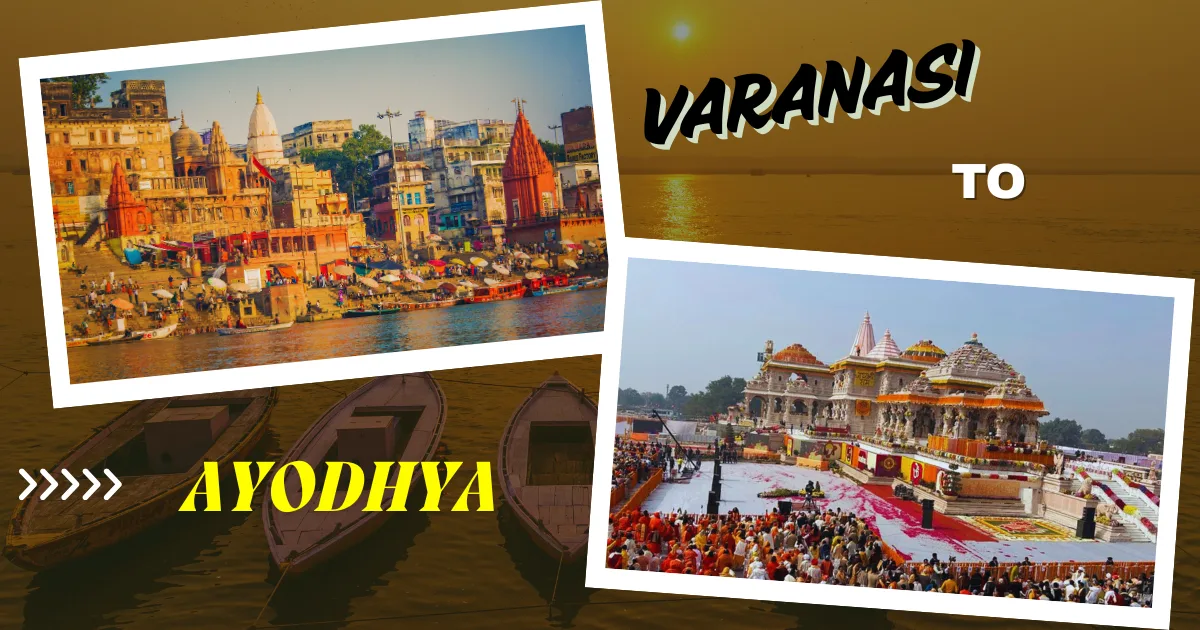 Distance Between Varanasi to Ayodhya