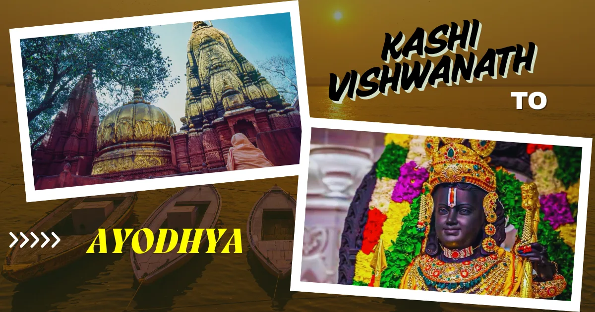 Kashi Vishwanath to Ayodhya Distance