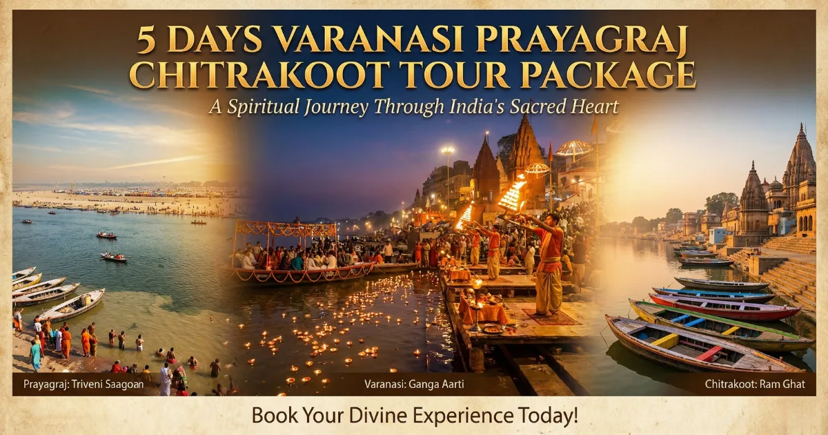 5 Days Varanasi Prayagraj Chitrakoot Tour Package