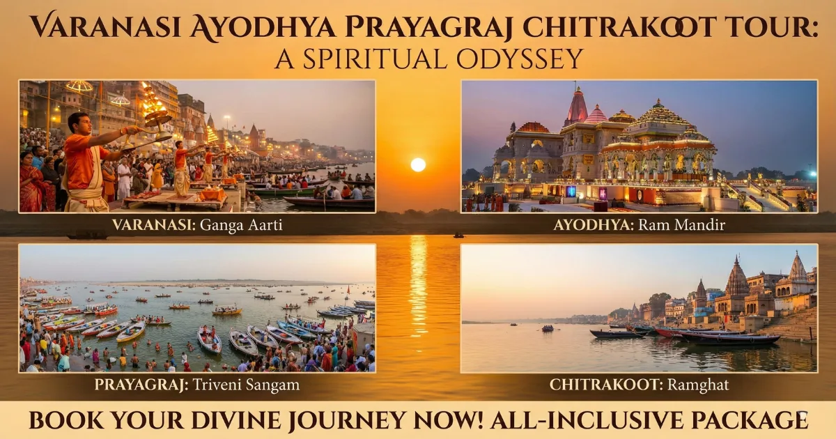 Varanasi Ayodhya Tour Package With Prayagraj and Chitrakoot