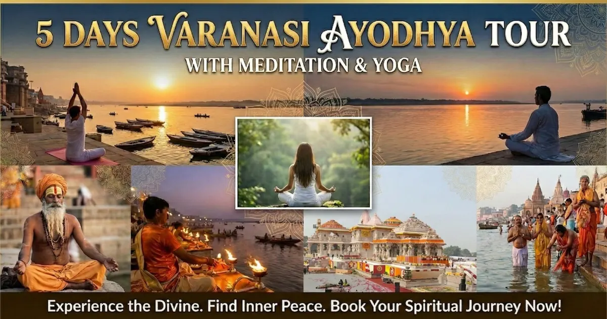 5 Days Varanasi Ayodhya Tour With Meditation & Yoga