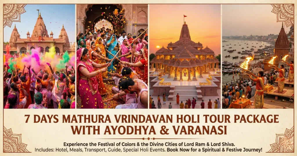 7 Days Mathura Vrindavan Holi Tour Package with Ayodhya & Varanasi (1)