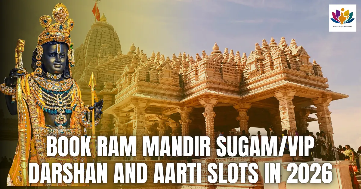 Book Ram Mandir Sugam/VIP Darshan and Aarti Slots in 2026