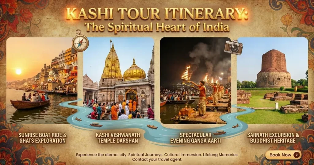 Kashi Tour Itinerary