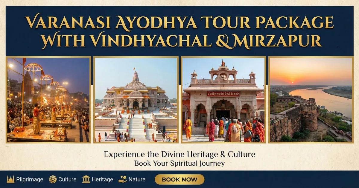 Varanasi Ayodhya Tour Package With Vindhyachal & Mirzapur