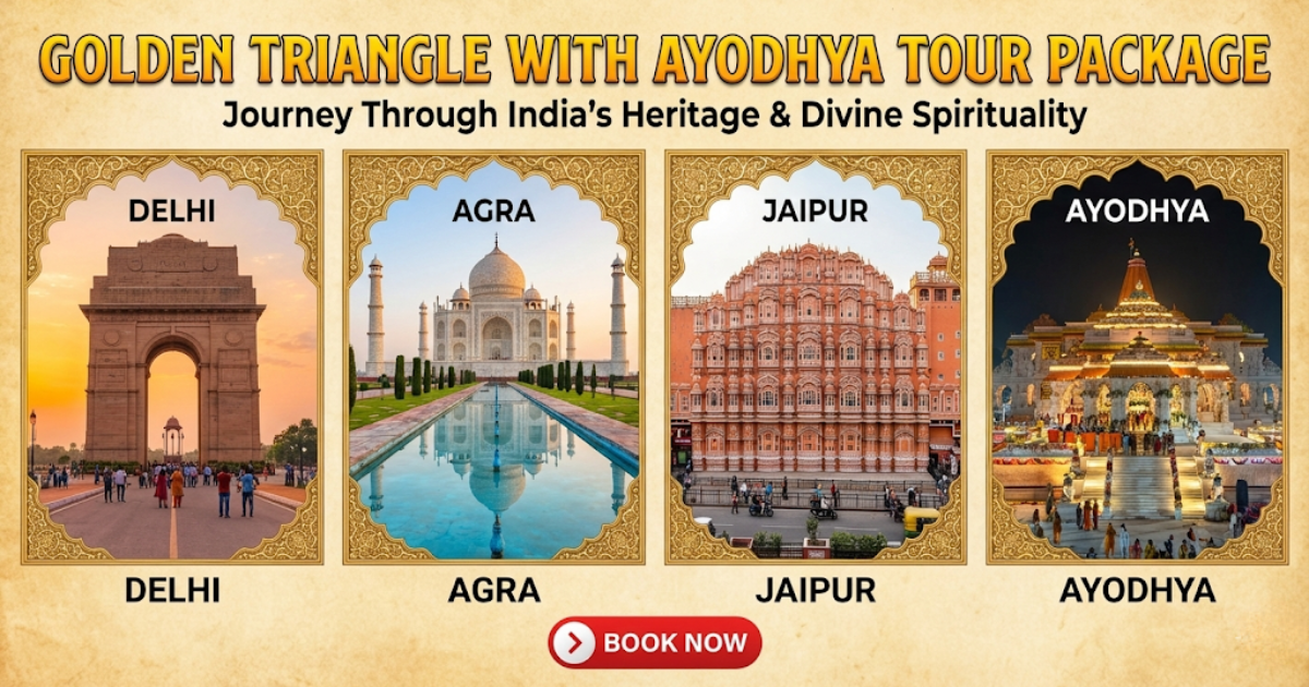 Golden Triangle with Ayodhya