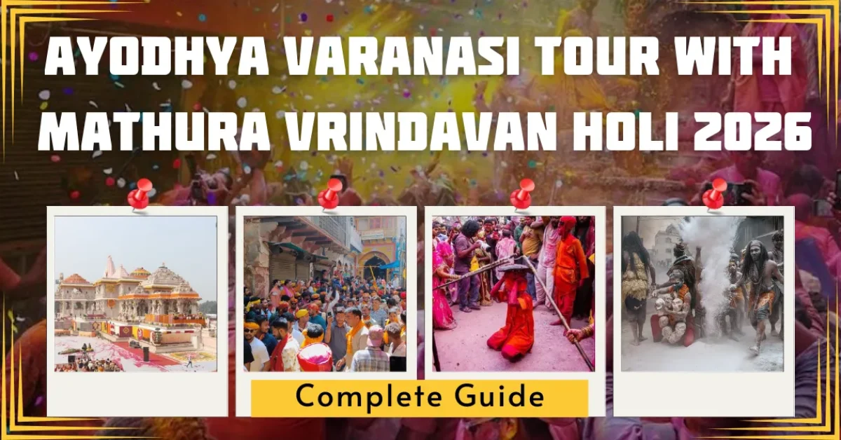 Ayodhya Varanasi Tour with Mathura Vrindavan Holi 2026