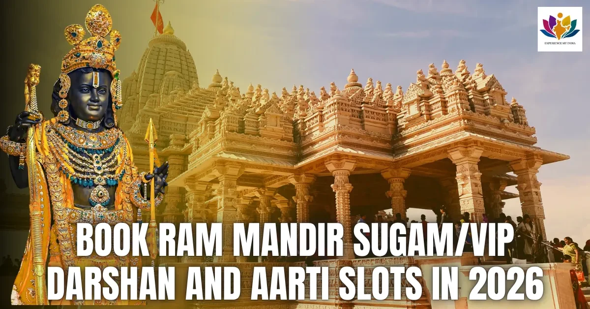 Book Ram Mandir Sugam/VIP Darshan and Aarti Slots in 2026