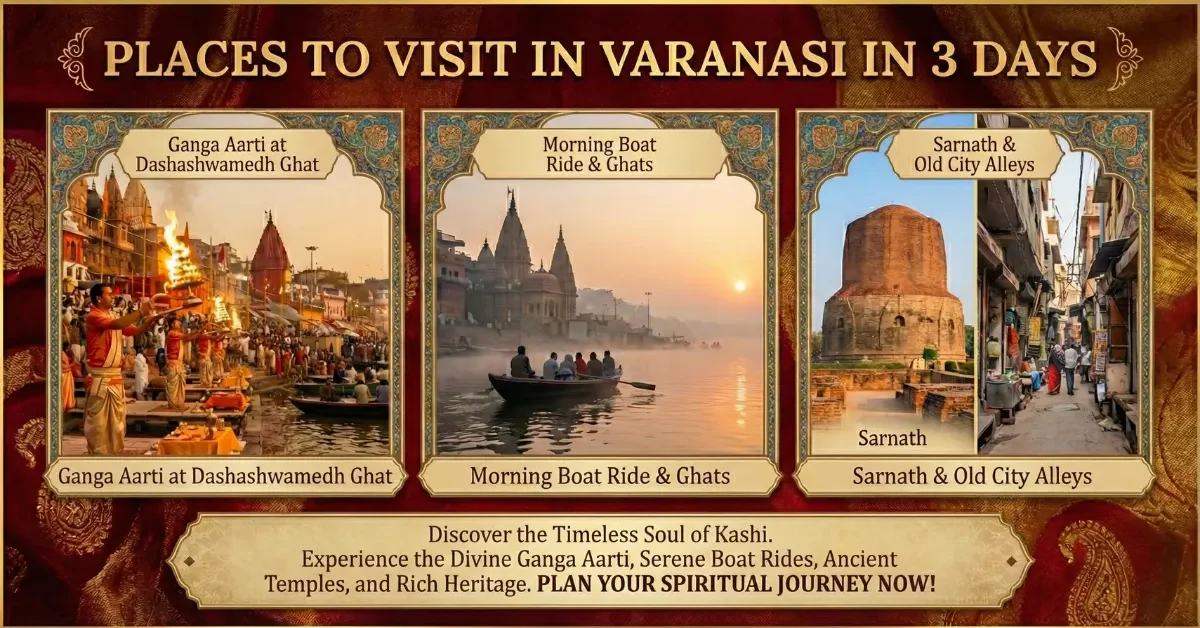 Places to Visit in Varanasi in 3 Days